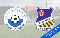 Vltavan Loučovice : Ledenice 1:2