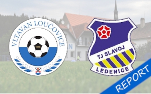 Vltavan Loučovice : Ledenice 1:2