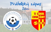 Přátelské utkání - žáci Vltavan Loučovice : Chvalšiny 1:3 (1:0)